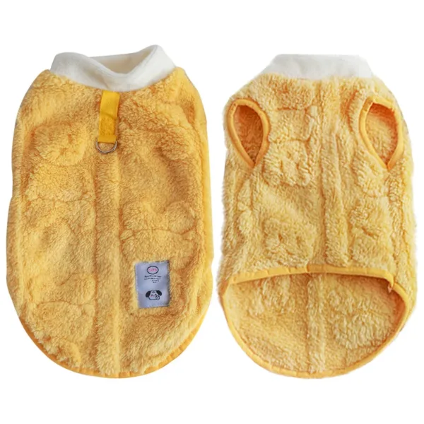 Winter Warm Dog Vest Clothes Comfor Soft Plush Dogs Cat Sweater for Maltese Yorkies Clothing Poodle Chihuahua Apparel Puppy Coat - Image 3