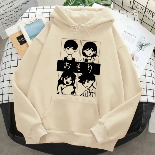 Omori hoodies women y2k aesthetic Kawaii sweat y2k Hooded Shirt women harajuku tracksuit - Image 6