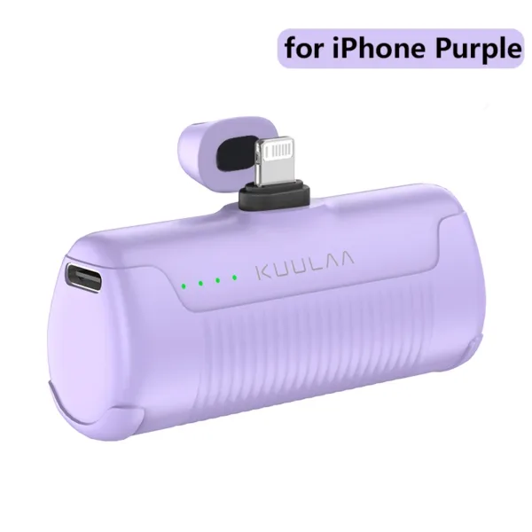 KUULAA Mini Power Bank 4500mAh