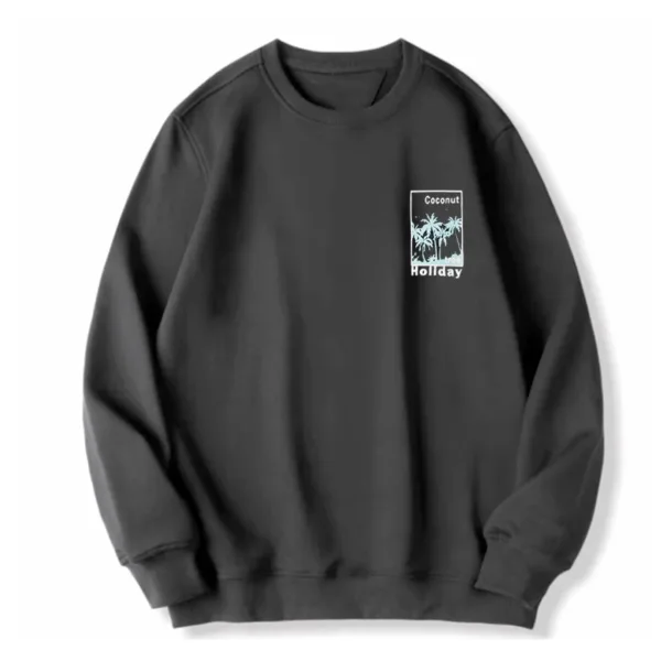 Black Sweatshirts Oversized Long Sleeve Printed Tops Plus Size 110-180kg Men Pullovers 6XL 7XL Round Neck Big Size Men Clothing - Image 6