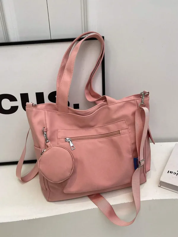 Tote Bag with Coin Purse - Image 9