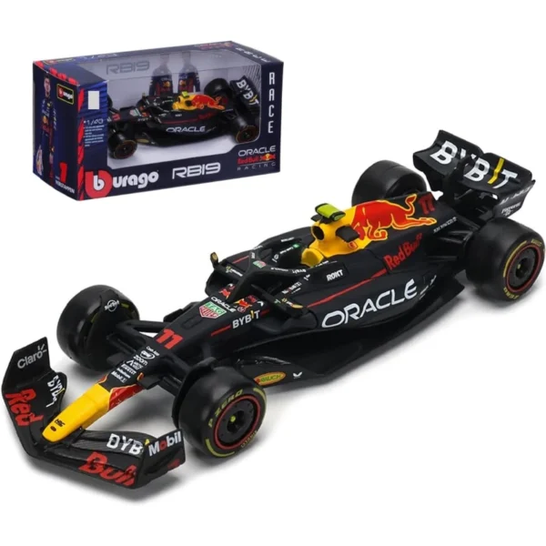 Bburago 1:43 2023 F1 Red Bull RB19 Alloy Car Formula Racing Diecast Model Toy Collection Gifts Verstappen Miami RB 19 - Image 13