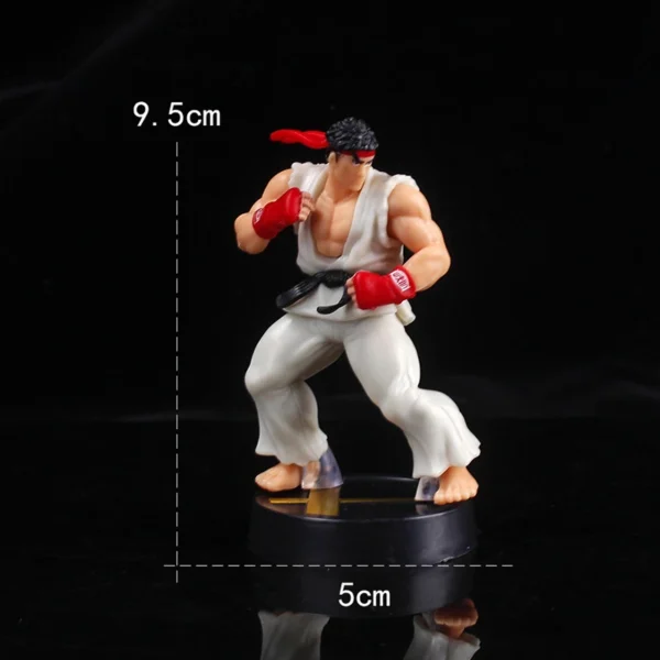 Anime Ken Masters Hoshi Ryu Action Figure PVC Toys Cute Street Fighter Game Dolls Room Decor Birthday Gift For Boys - Image 7