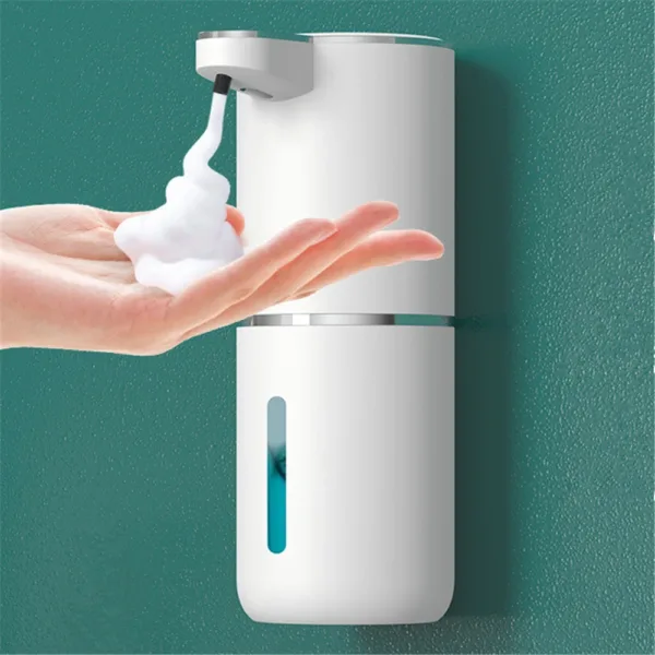 USB Charging Automatic Induction Foam Soap Dispenser Smart Liquid Soap Dispenser Auto Touchless Hand Washer for Kitchen Bathroom - Image 9