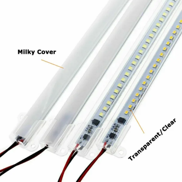 SMD Fluorescent Floodlight Tube Bar 220V LED Rigid Light Strip High Brightness 30cm/40cm/50cm Industries Showcase Display Lamp - Image 7