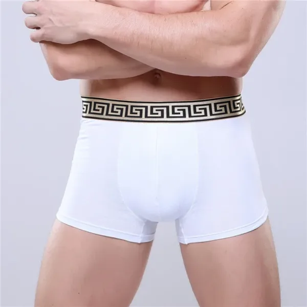Men's Underwear Cotton Wedding Red Boxer For Men - Image 2