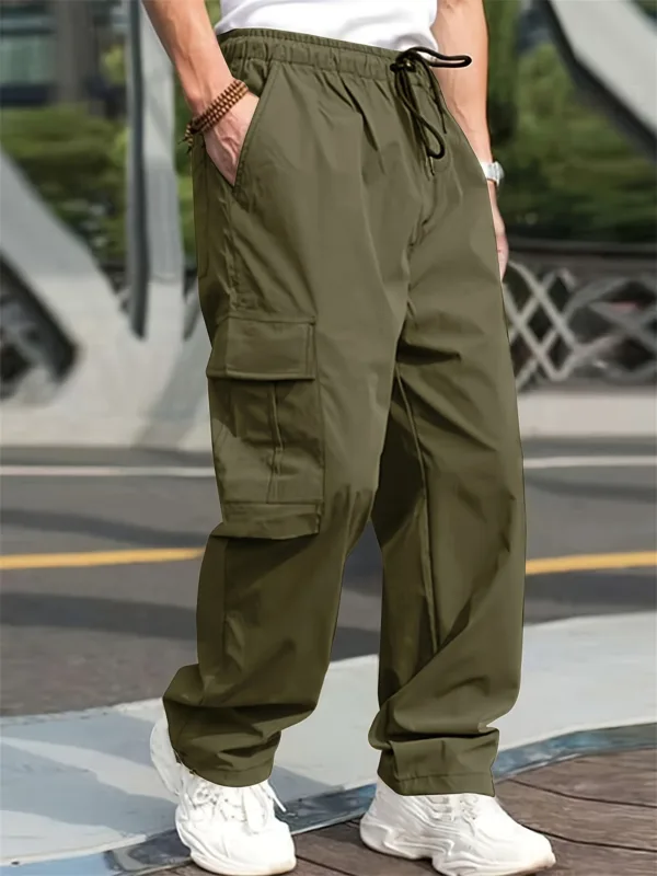 Men's New Fall Pants Men's Casual Pants Multi-pocket Cargo Pants