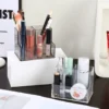Transparent acrylic 3-5 grid makeup box,makeup brush bucket,makeup organizer,student desk pen holder jewelry storage box - Image 11