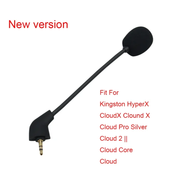 Headsets Microphone for Kingston HyperX Cloud Alpha S 2 II X Core Pro Cloud Flight Cloud9 Edition Gaming Headphones Mic Earpads - Image 3