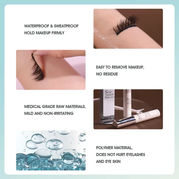 IMAGIC 5ML New False Eyelash Glue Primer Waterproof Long Lasting Quick Dry Extension Easy Remover pegamento pestañas Makeup Tool - Image 3