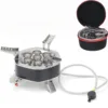 6800W 12800W 18000W Portable Outdoor Stove Camping Gas Stove Folding head Burner Strong Fire Stove with Storage Bag For Hiking - Image 6