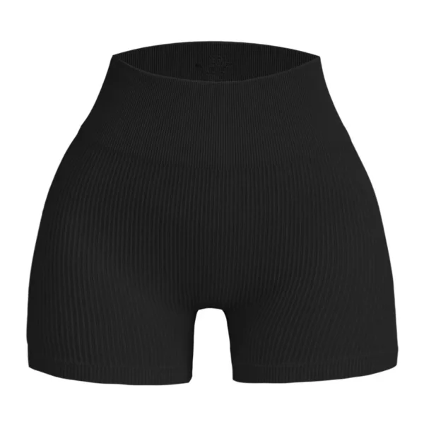 Seamless Gym Sexy Shorts Woman Summer Sport Fitness Shorts Thread Striped Skinny Activewear Running Compression Shorts - Image 8