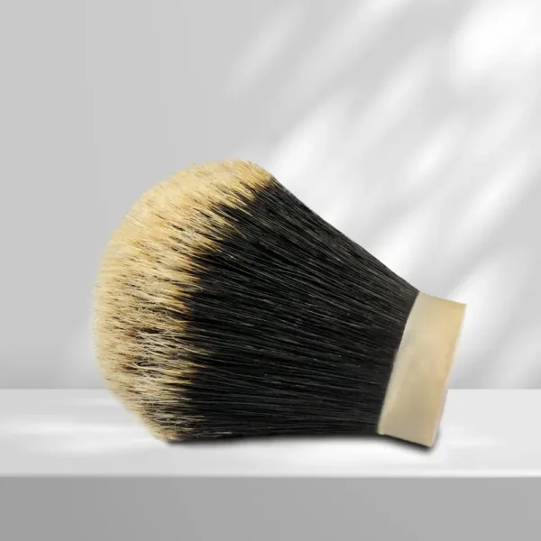 GDMG brush- Shaving Brush Knot Bulb Shape Black and White Warriors Boar Bristle Hair Knot Men's Beard Care Tools - Image 7