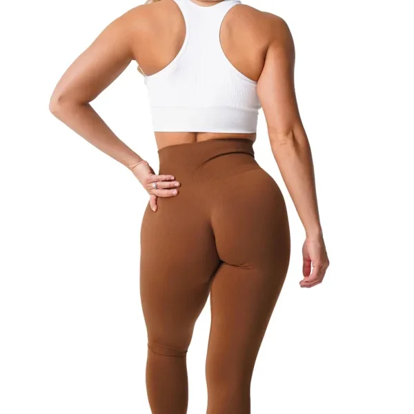Solid Workout Leggings - Image 6