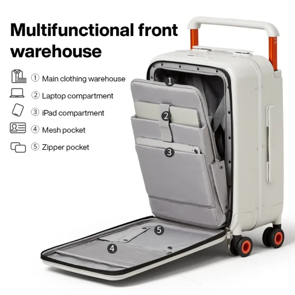 Mixi Wide Handle Suitcase - Image 3