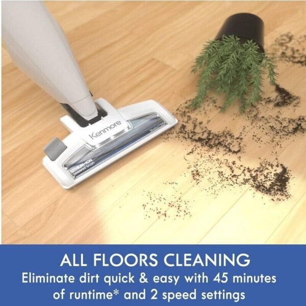 Kenmore DS Cordless Stick Vacuum Cleaner 2-in-1 Handheld HEPA VAC 45 min Runtime - Image 4