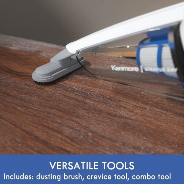 Kenmore DS Cordless Stick Vacuum Cleaner 2-in-1 Handheld HEPA VAC 45 min Runtime - Image 6