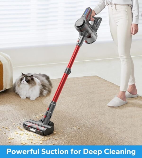 ORFELD Cordless Vacuum Cleaner Stick Vacuum 26Kpa 45Mins 1.5L Lightweight A16 - Image 2