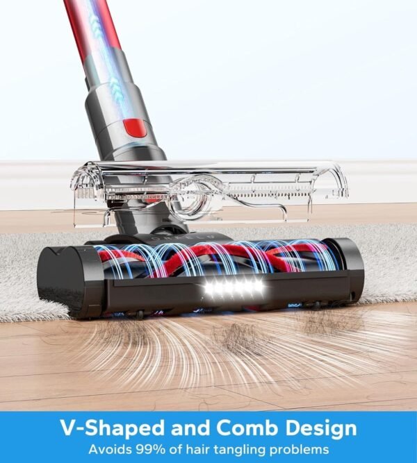 ORFELD Cordless Vacuum Cleaner Stick Vacuum 26Kpa 45Mins 1.5L Lightweight A16 - Image 7