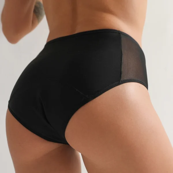 Women Menstrual Period Panties Underwear 4 Layers Plus Size Heavy Flow Absorbency Leakproof Physiological Sanitary Lingerie