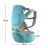 Ergonomic Baby Carrier Multifunction Four-season & Breathable Infant Newborn Comfortable Carrier Sling Backpack Kid Carriage - Image 9