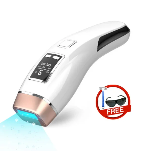 Vancostar 4in1 Laser Hair Removal IPL Epilator Cooling LCD Acne Treatment Rejuvenation Device for Home Bikini Trimmer Device - Image 3