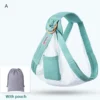 Baby Wrap Newborn Sling Dual Use Infant Nursing Cover Carrier Mesh Fabric Breastfeeding Carriers Up To 130 Lbs (0-36M) - Image 7