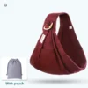 Baby Wrap Newborn Sling Dual Use Infant Nursing Cover Carrier Mesh Fabric Breastfeeding Carriers Up To 130 Lbs (0-36M) - Image 15