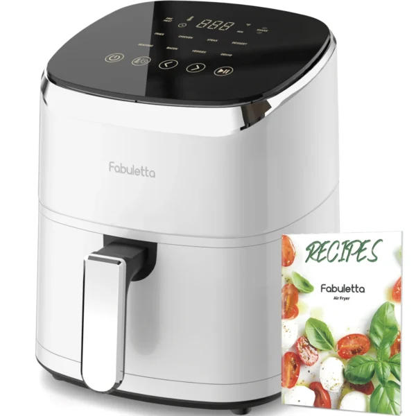 Air Fryer, Fabuletta 4.2QT Air Fryer Oven With 9 Customizable Cooking Programs,Tempered Glass Display, Dishwasher-Safe Nonstick - Image 10