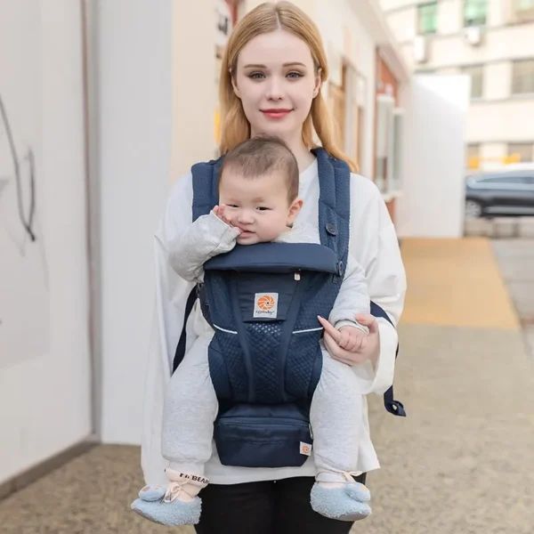 Egobaby Baby Carrier Ergonomic Kangaroo Infant Kid Sling Back Front Facing Backpack Wrap Baby Bag 0-36 Months - Image 32