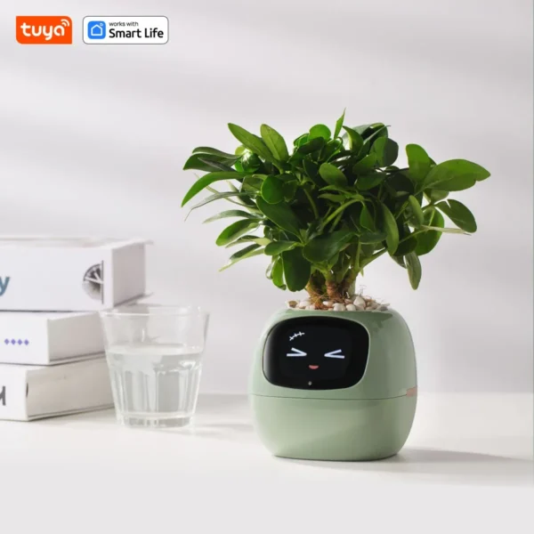 Tuya Ivy Smart Planter,Endless Fun Over 49 Rich Expressions,7 smart sensors,AI Chips Make Raising Plants Easy and Fun - Image 8