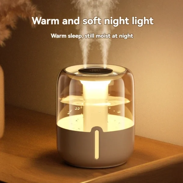 Xiaomi MIJIA 6.8L Large Capacity Humidifier USB Double Spray Low Noise Home Bedroom Office Night Light Essential Oil Diffuser - Image 10