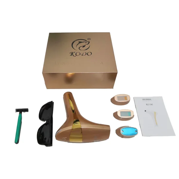 KODO 2024 High-end customization ice Laser Hair removal Laser Epilator Permanent IPL Painless Photoepilator 4 in 1 face and body - Image 5