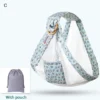 Baby Wrap Newborn Sling Dual Use Infant Nursing Cover Carrier Mesh Fabric Breastfeeding Carriers Up To 130 Lbs (0-36M) - Image 8