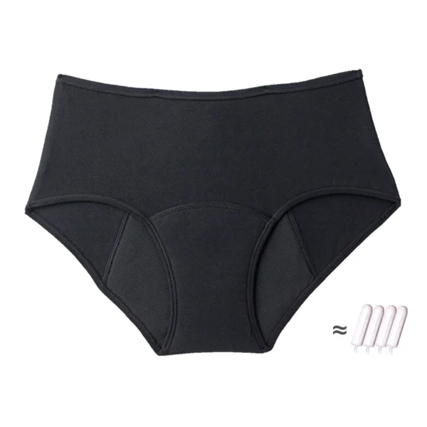 Women Menstrual Period Panties Underwear 4 Layers Plus Size Heavy Flow Absorbency Leakproof Physiological Sanitary Lingerie - Image 2