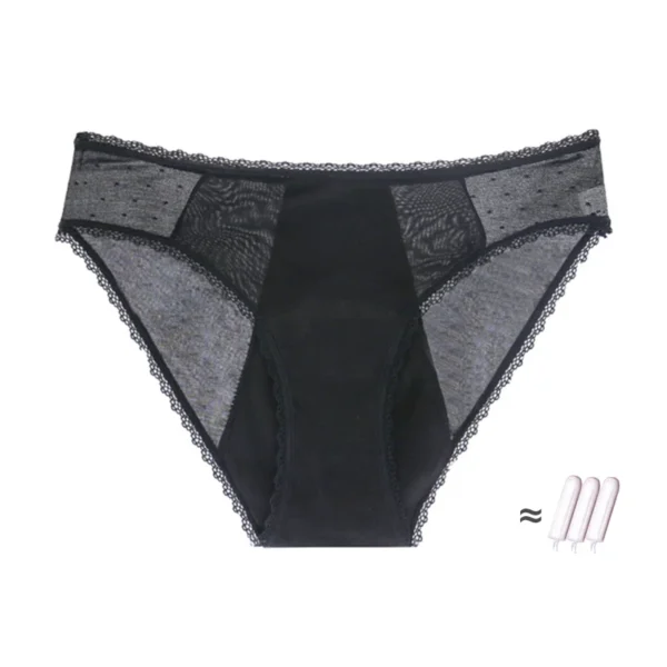 Women Menstrual Period Panties Underwear 4 Layers Plus Size Heavy Flow Absorbency Leakproof Physiological Sanitary Lingerie - Image 7