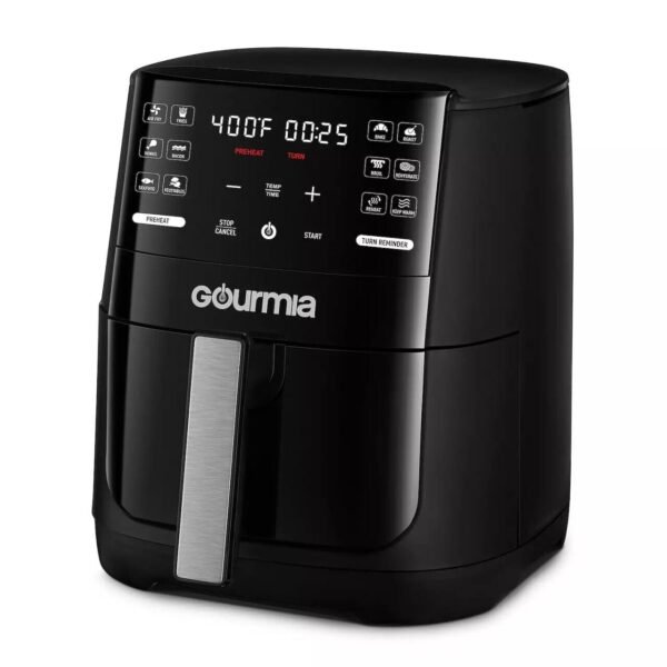 Gourmia 6-qt. Air Fryer - 12 One-Touch Cooking Functions include a variety - Image 3