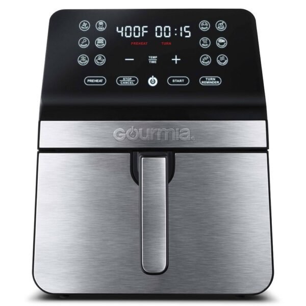 Gourmia 8-Quart Digital Air Fryer, with 12 One-Touch Functions