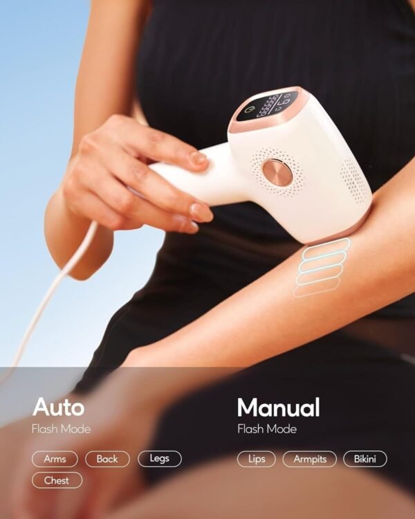 INNZA Laser Hair Removal with Ice Cooling Care Function for Women IPL X003CGD4BH - Image 6